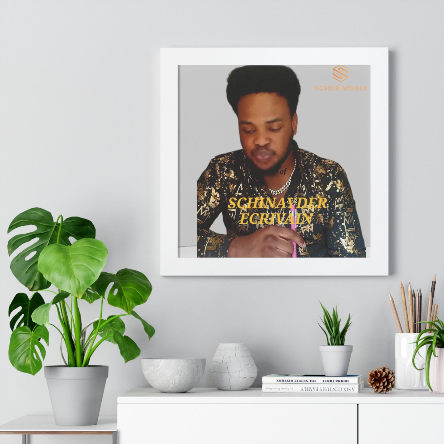 Stylish Love-themed Framed Poster - Perfect for Romantic Occasions