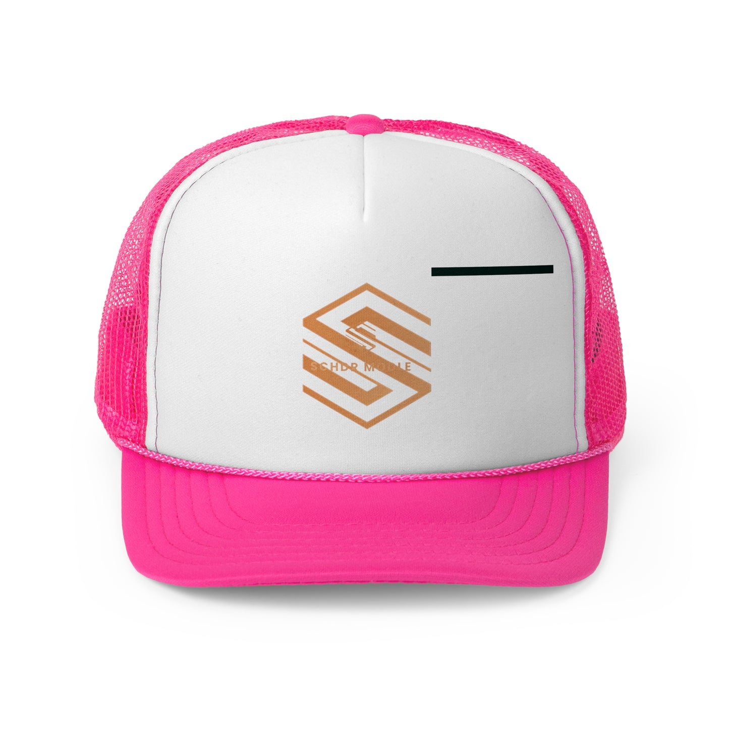 Stylish Trucker Cap with Modern Logo - Perfect for Casual Outings & Sporting Events