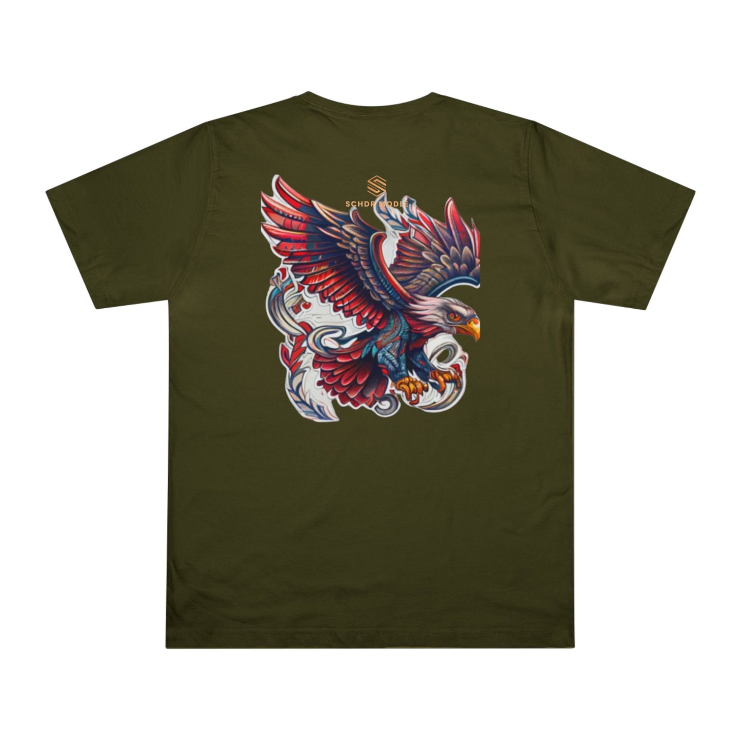 Eagle Emblem Unisex T-Shirt, Graphic Tee, Animal Lover Shirt, Gift for Nature Enthusiasts, Patriotic Apparel, Unique Casual Wear