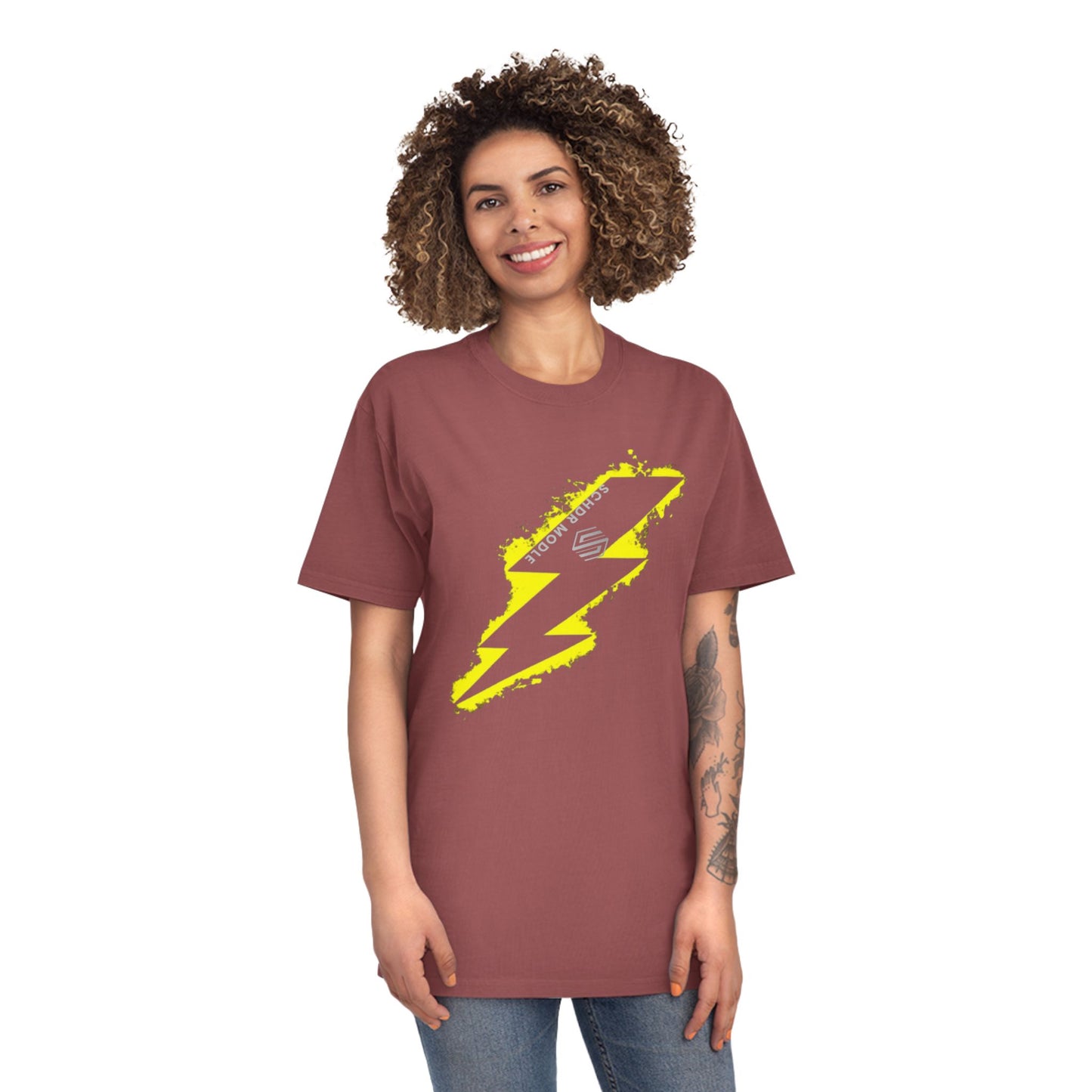 Unisex Lightning Bolt Shirt, Casual Wear, Graphic Tee, Summer Fashion, Gift for Him/Her/Teens, Festival Wear, Street Style