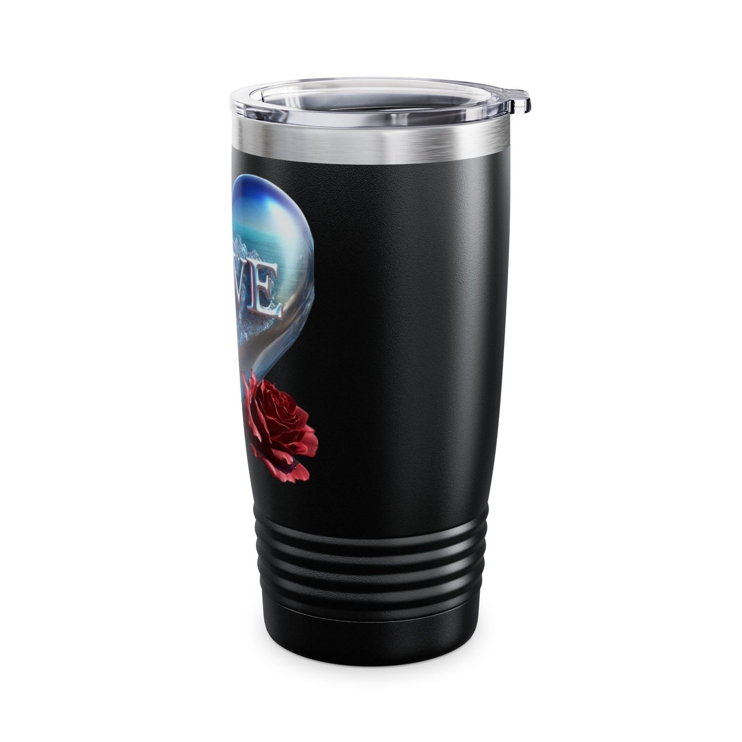 20oz Love Heart Ringneck Tumbler - Perfect for Valentine's Day & Gifts
