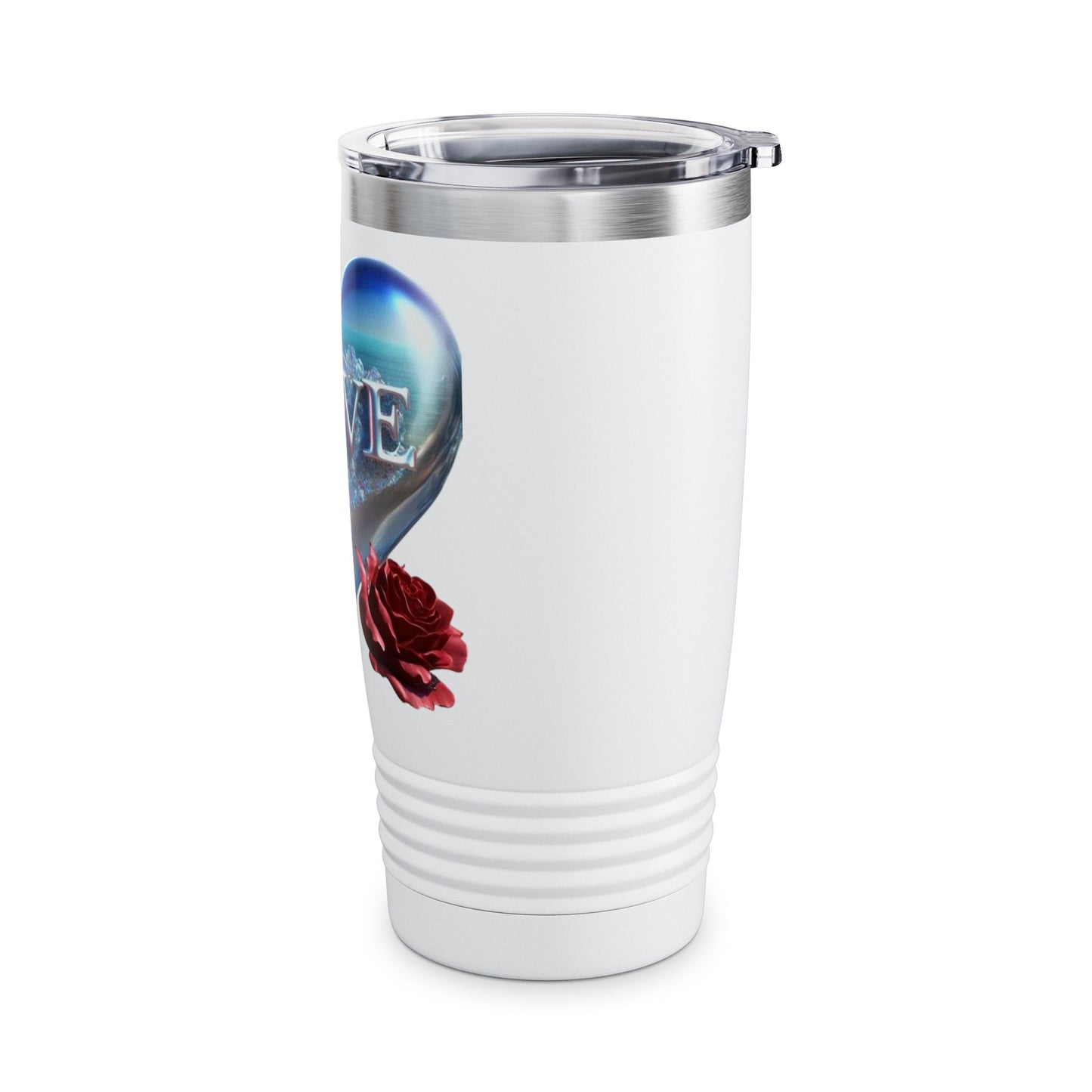 20oz Love Heart Ringneck Tumbler - Perfect for Valentine's Day & Gifts