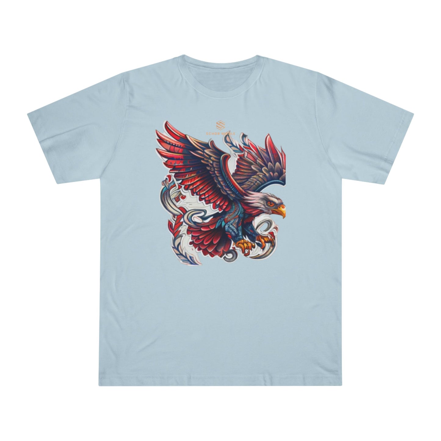 Eagle Emblem Unisex T-Shirt, Graphic Tee, Animal Lover Shirt, Gift for Nature Enthusiasts, Patriotic Apparel, Unique Casual Wear