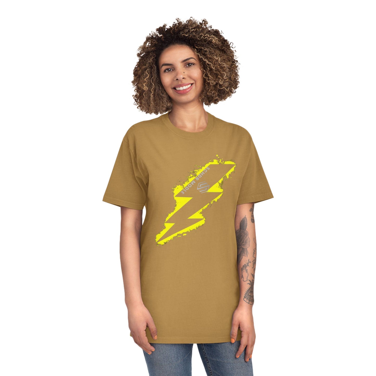 Unisex Lightning Bolt Shirt, Casual Wear, Graphic Tee, Summer Fashion, Gift for Him/Her/Teens, Festival Wear, Street Style
