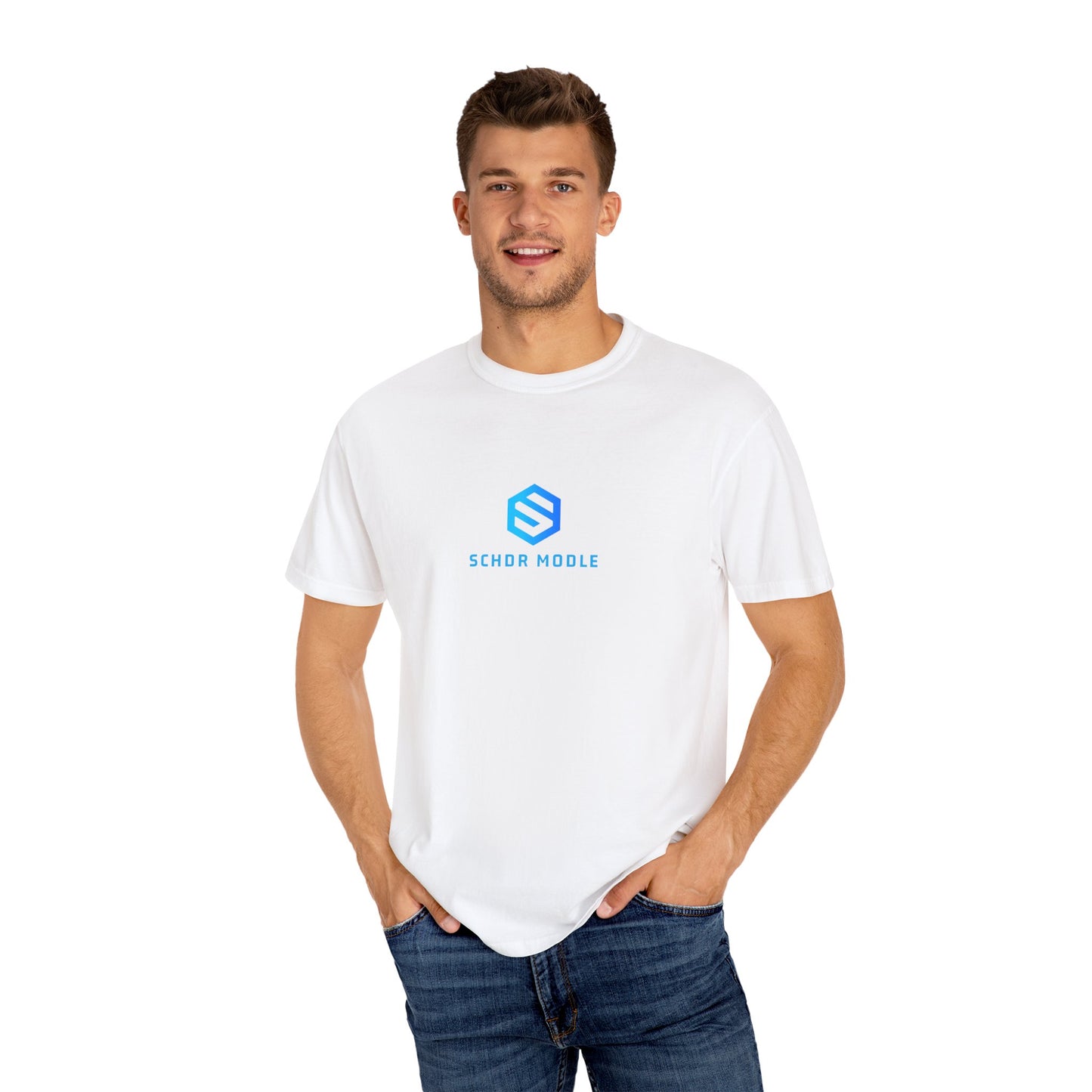 Garment-Dyed T-shirt with Beautiful Photo Design