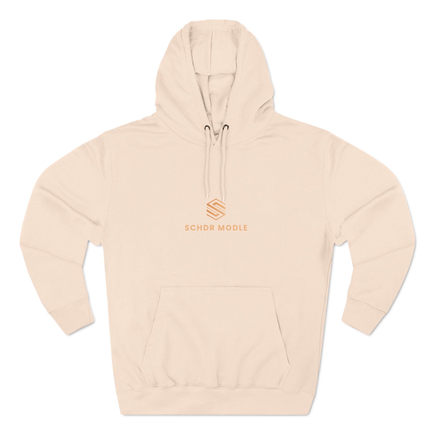 Minimalist Three-Panel Fleece Hoodie - SCHDR MODE