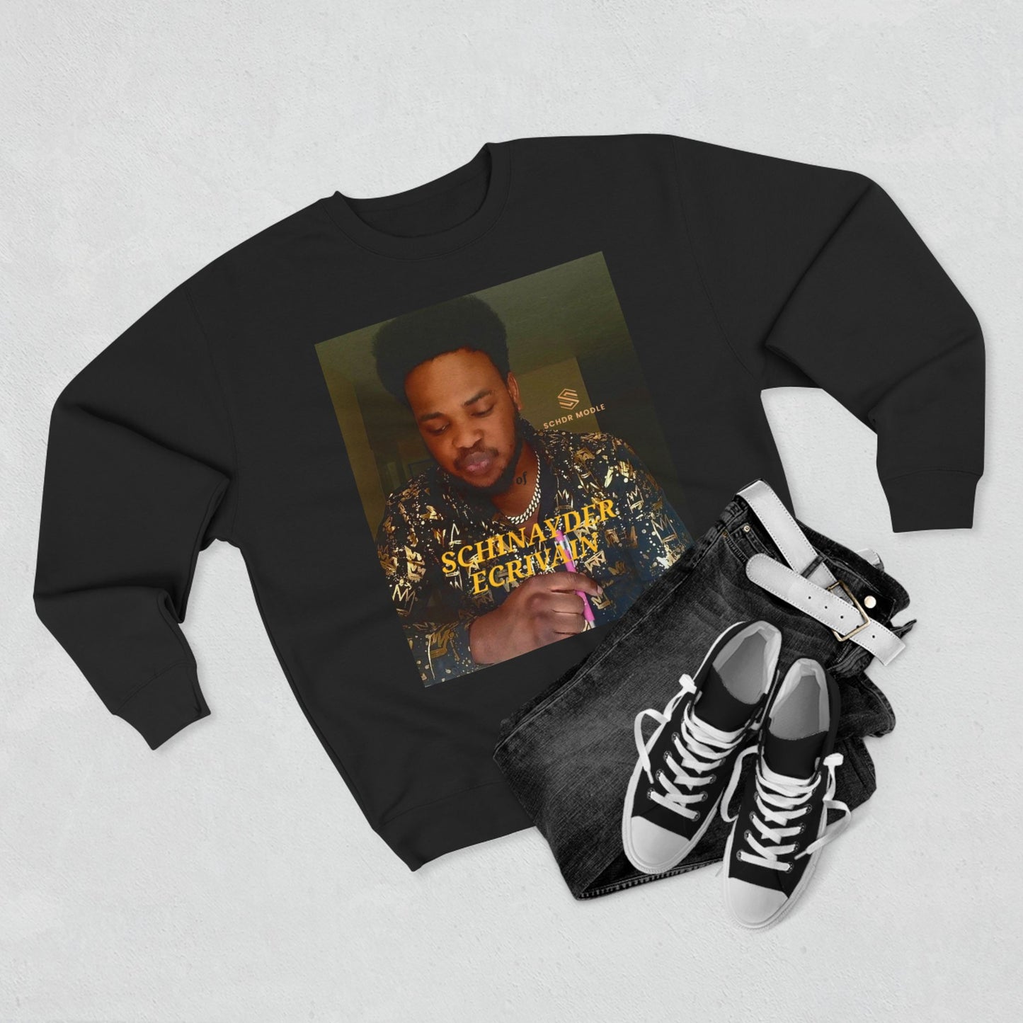 Cozy Graphic Sweatshirt, Unisex Crewneck Sweatshirt, Casual Wear, Gift for Him/Her, Trendy Fashion, Everyday Comfort
