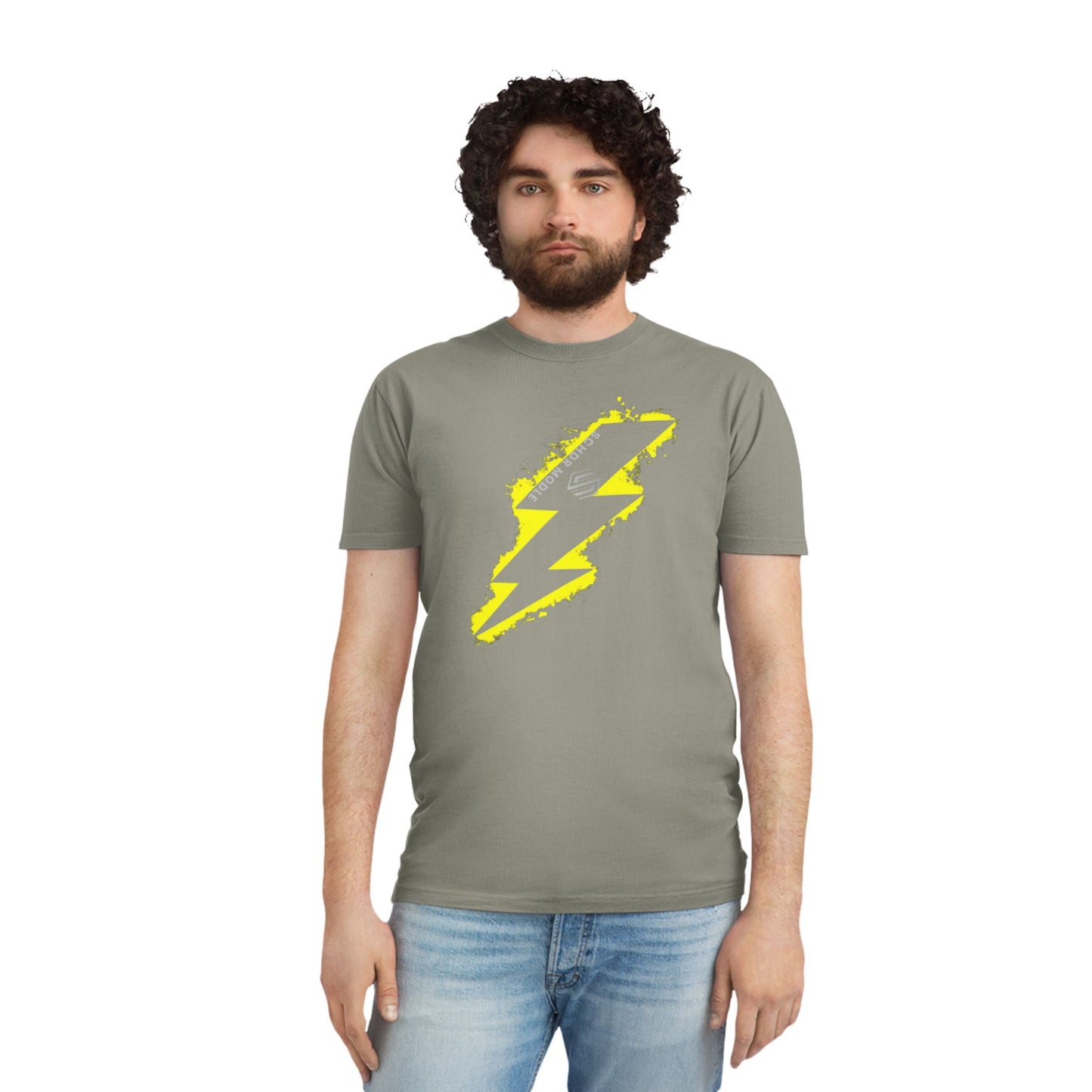 Unisex Lightning Bolt Shirt, Casual Wear, Graphic Tee, Summer Fashion, Gift for Him/Her/Teens, Festival Wear, Street Style