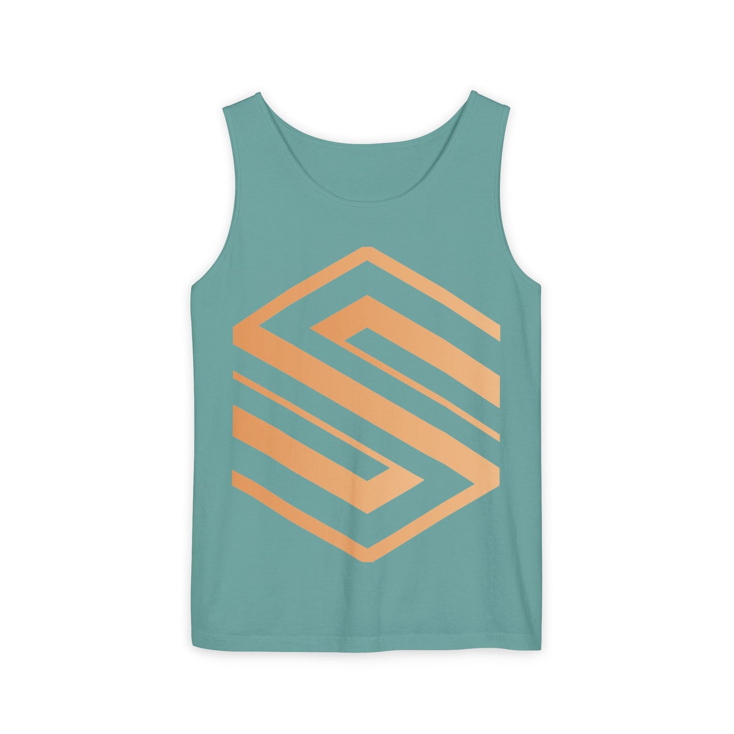 Majestic Lion Unisex Garment-Dyed Tank Top | Bold Wildlife Shirt for Summer Adventures