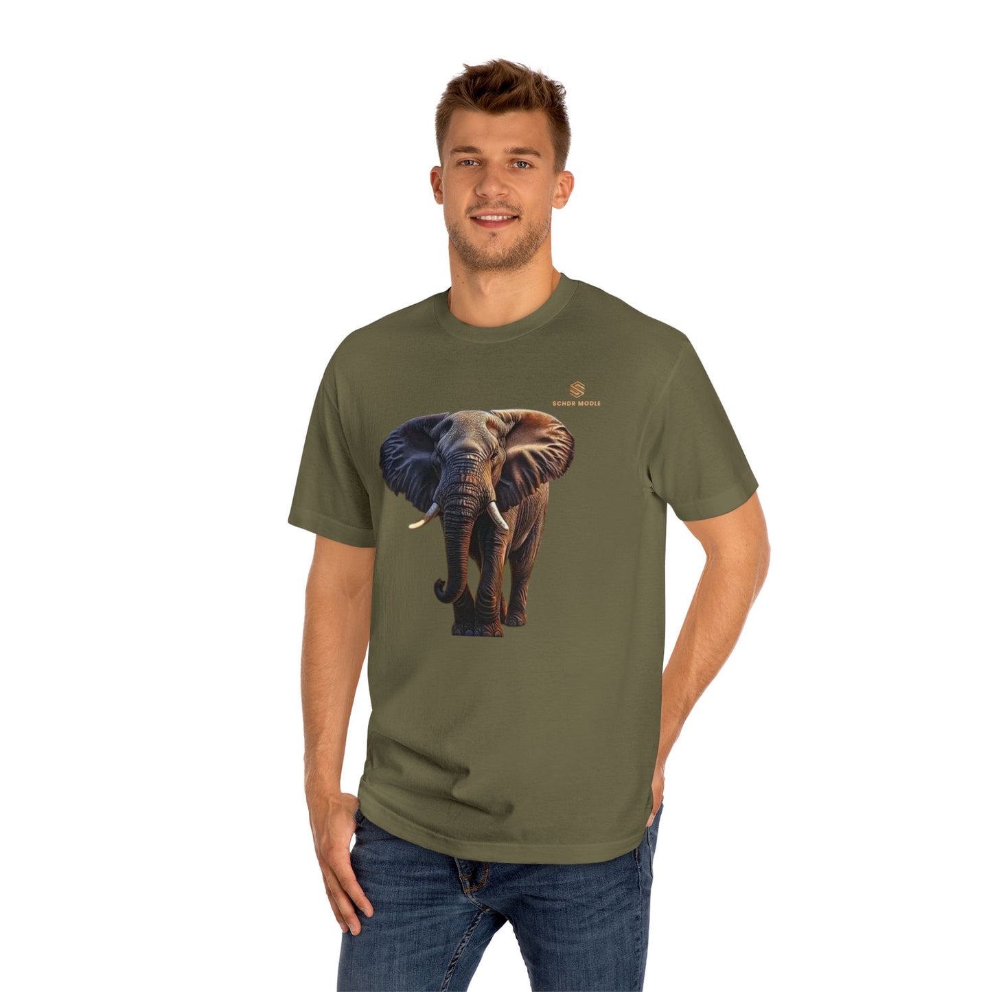 Majestic Elephant Unisex Classic Tee - Nature Lover's T-Shirt