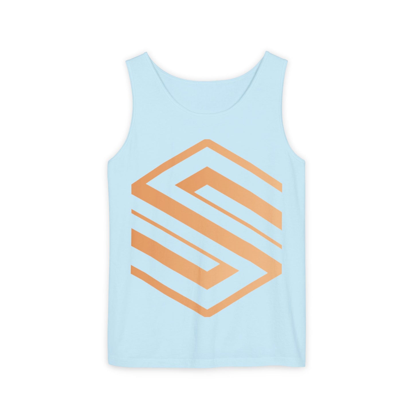 Majestic Lion Unisex Garment-Dyed Tank Top | Bold Wildlife Shirt for Summer Adventures