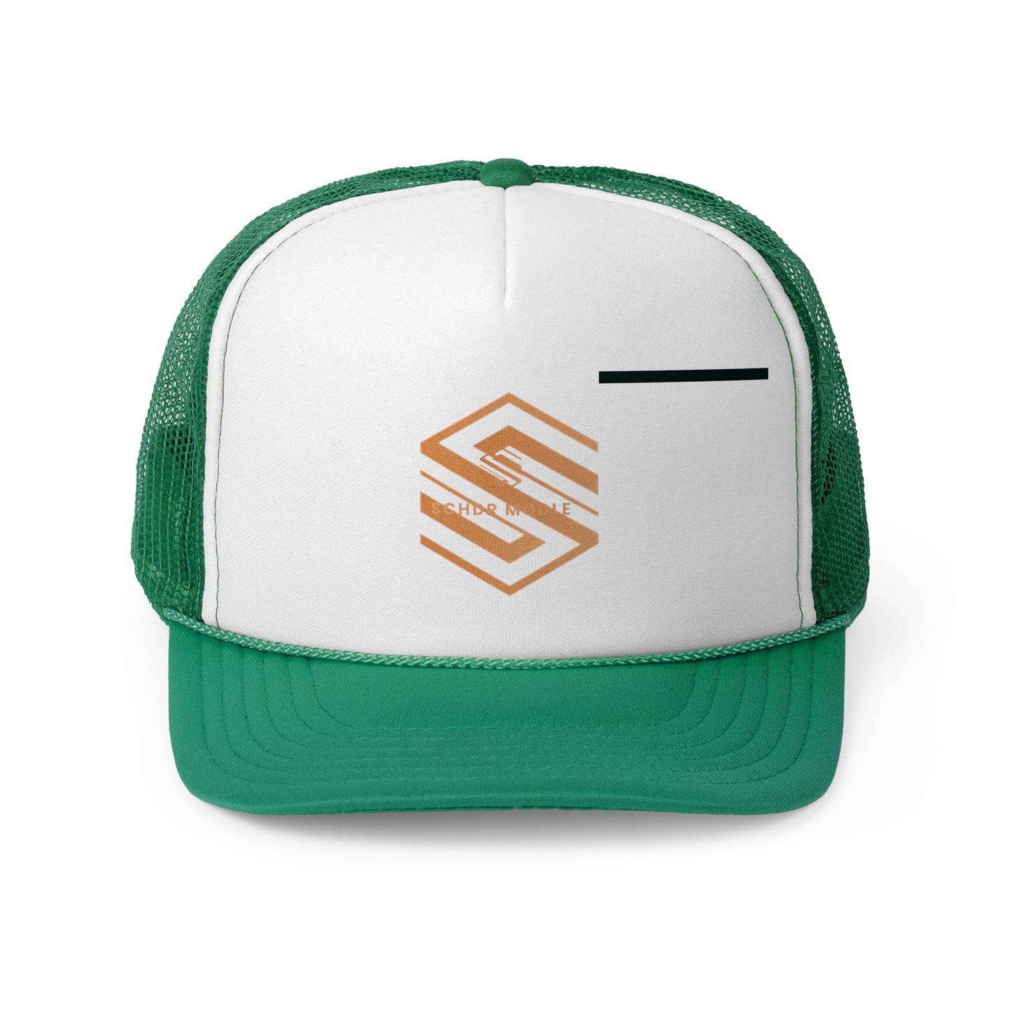 Stylish Trucker Cap with Modern Logo - Perfect for Casual Outings & Sporting Events