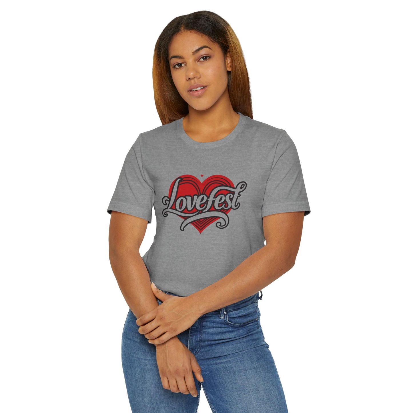 Lovefest Unisex Jersey T-Shirt - Celebrate Love and Togetherness