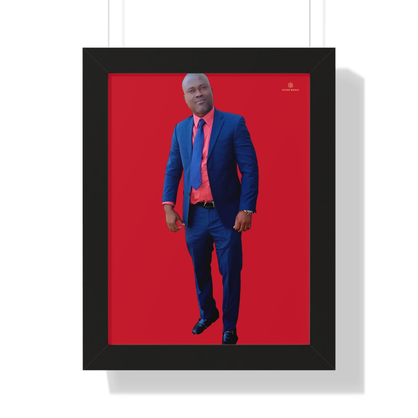 Elegant Framed Vertical Poster - Stylish Home Décor for Celebrations and Achievements
