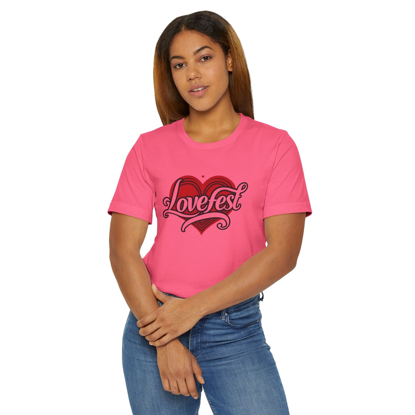 Lovefest Unisex Jersey T-Shirt - Celebrate Love and Togetherness