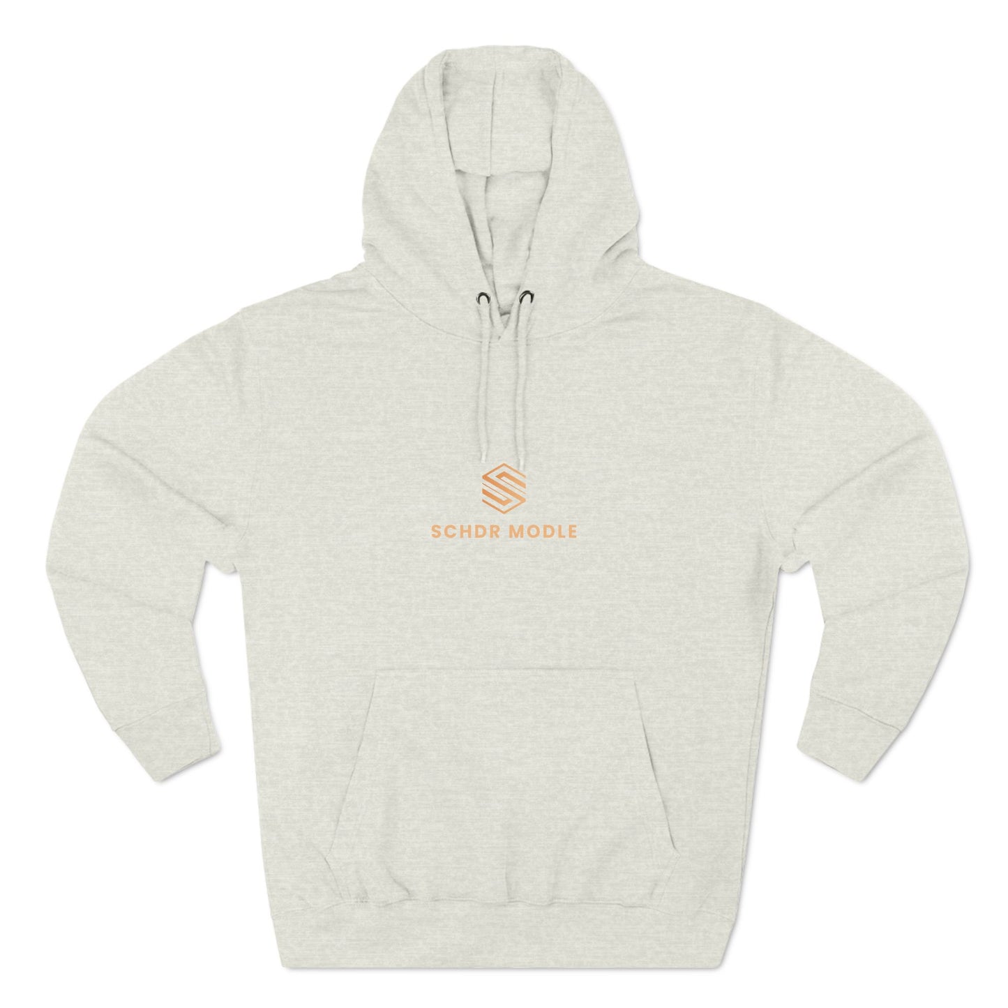 Minimalist Three-Panel Fleece Hoodie - SCHDR MODE