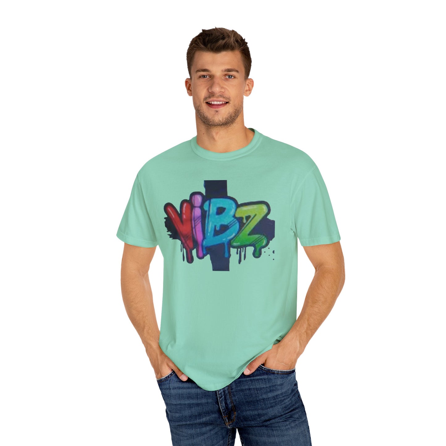 Vibrant Graffiti T-Shirt for Creative Souls, Unisex Shirt, Streetwear Essentials, Summer Vibes T-Shirt, Graphic Tee for Parties, Casual Wear