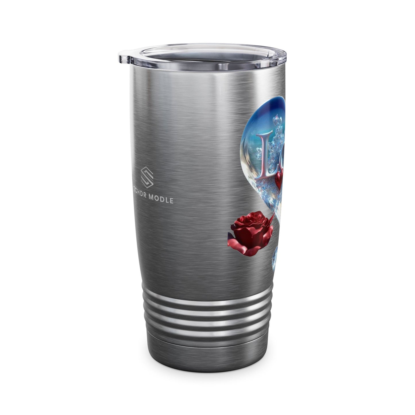20oz Love Heart Ringneck Tumbler - Perfect for Valentine's Day & Gifts