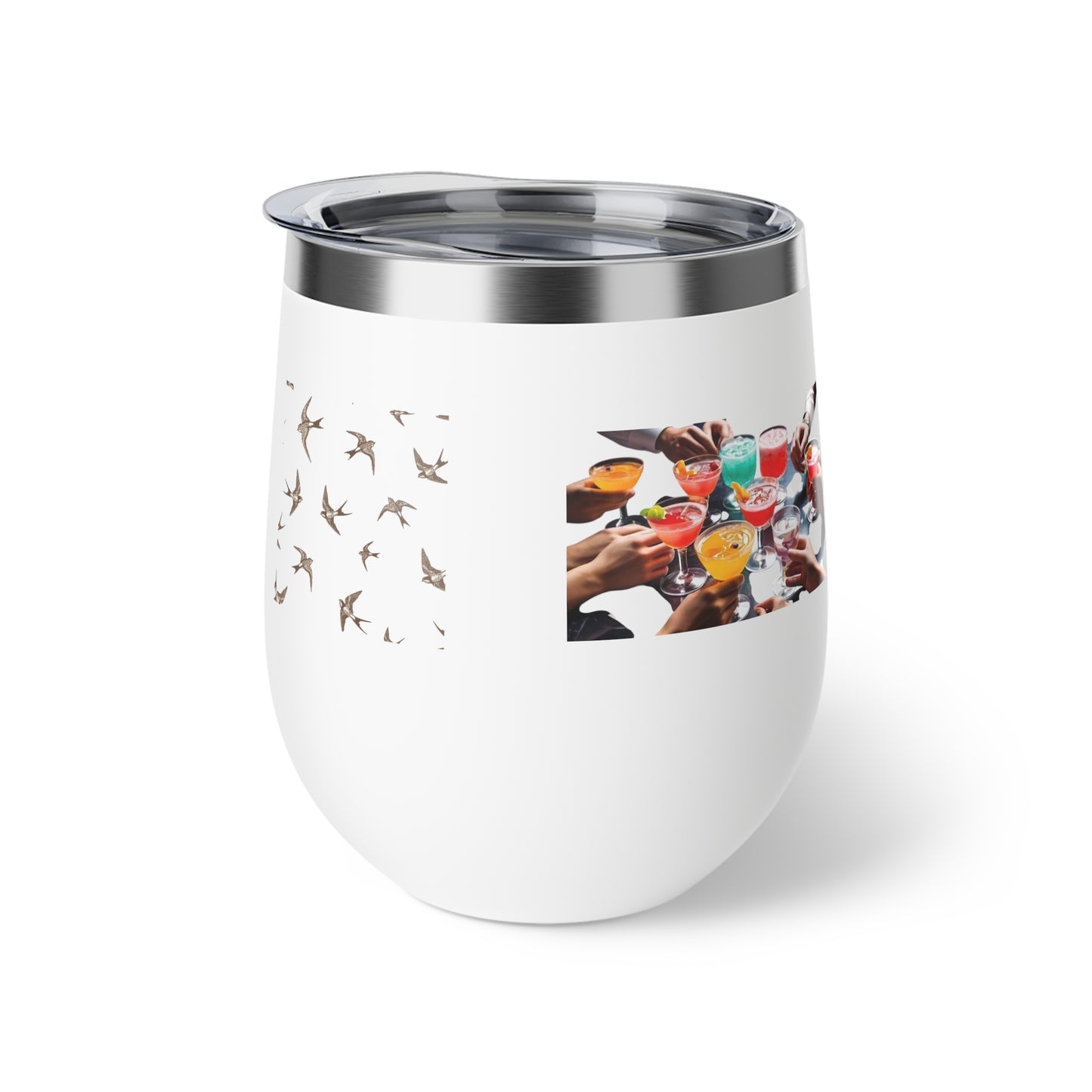 Copper Vacuum Insulated Cup - Perfect for Parties & Outdoor Gatherings