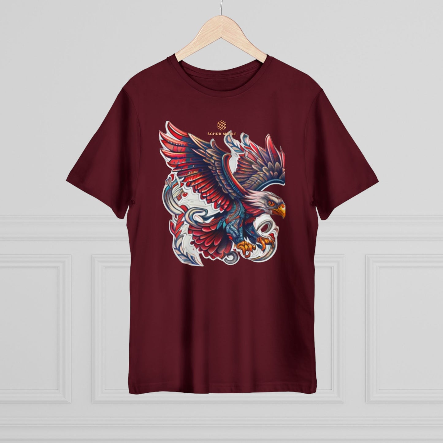 Eagle Emblem Unisex T-Shirt, Graphic Tee, Animal Lover Shirt, Gift for Nature Enthusiasts, Patriotic Apparel, Unique Casual Wear
