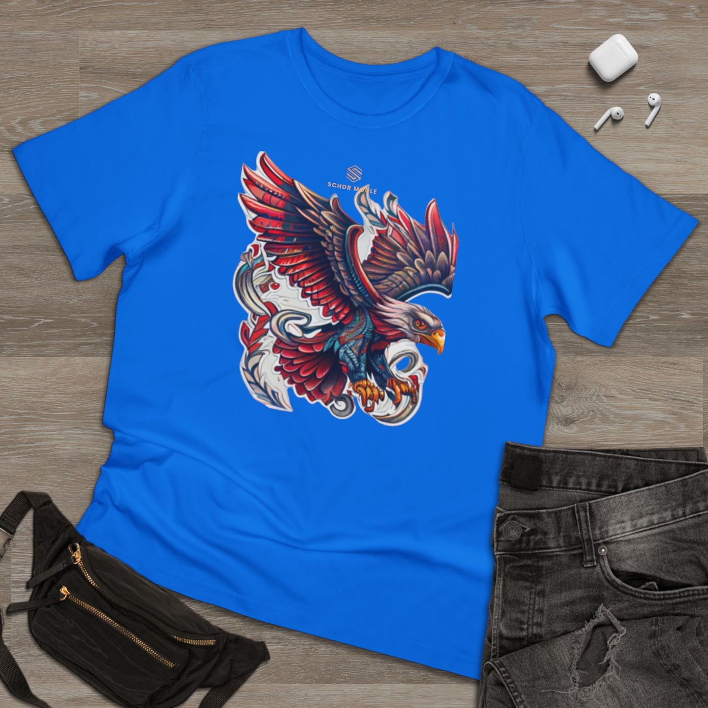 Eagle Emblem Unisex T-Shirt, Graphic Tee, Animal Lover Shirt, Gift for Nature Enthusiasts, Patriotic Apparel, Unique Casual Wear