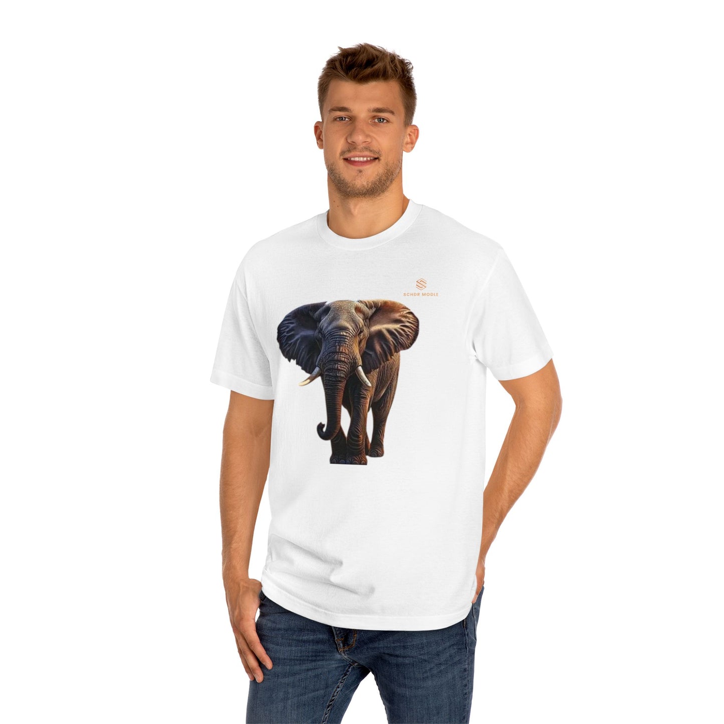 Majestic Elephant Unisex Classic Tee - Nature Lover's T-Shirt
