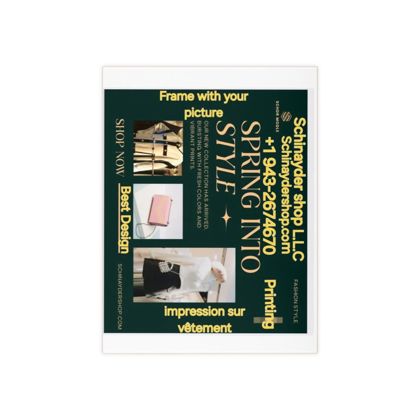 Customizable Ceramic Photo Tile - Perfect for Spring Décor and Gifting