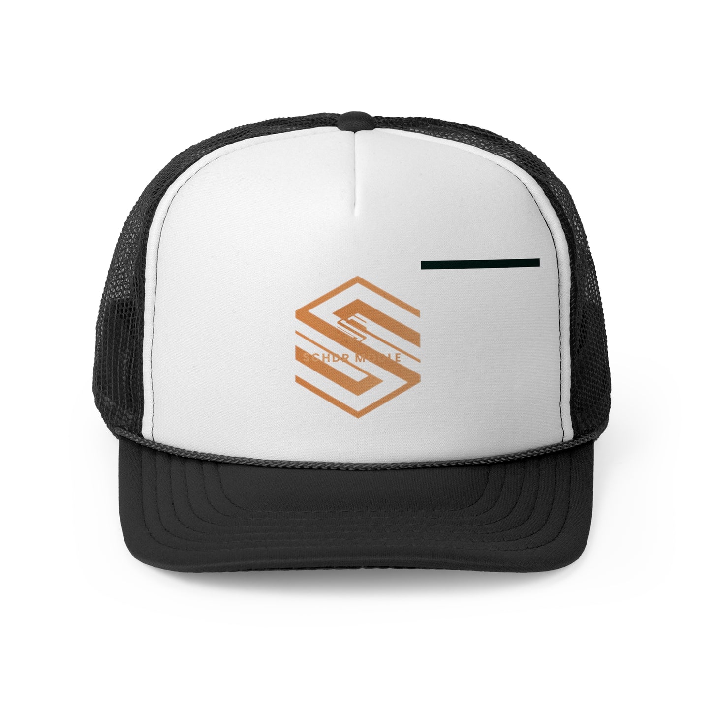 Stylish Trucker Cap with Modern Logo - Perfect for Casual Outings & Sporting Events