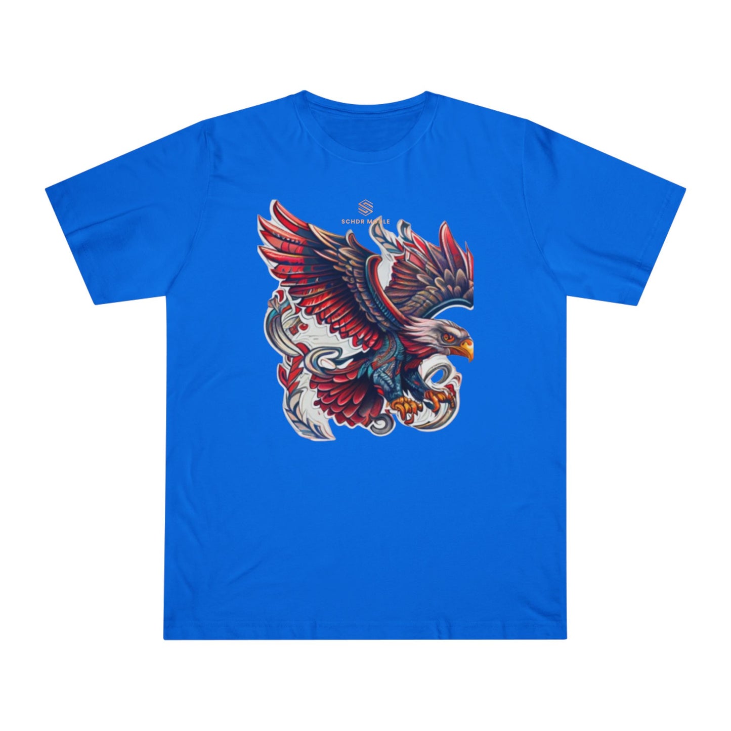 Eagle Emblem Unisex T-Shirt, Graphic Tee, Animal Lover Shirt, Gift for Nature Enthusiasts, Patriotic Apparel, Unique Casual Wear