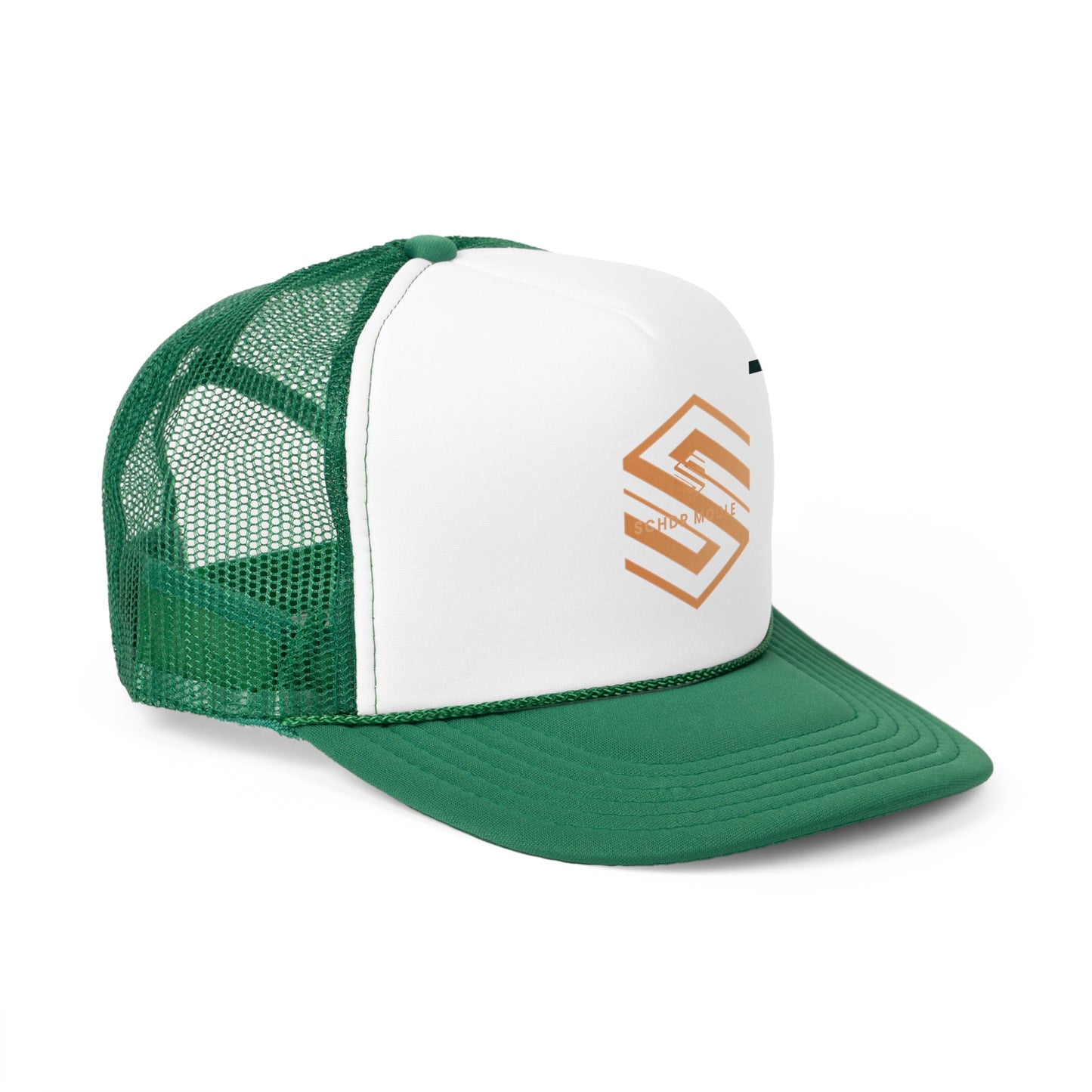 Stylish Trucker Cap with Modern Logo - Perfect for Casual Outings & Sporting Events