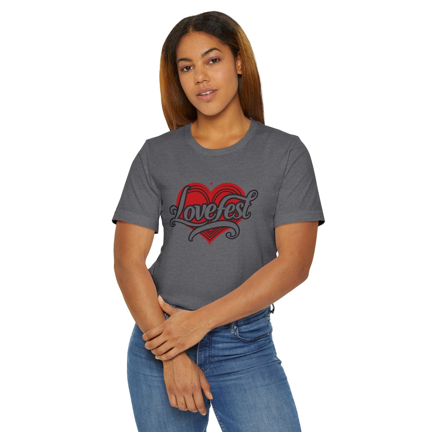 Lovefest Unisex Jersey T-Shirt - Celebrate Love and Togetherness