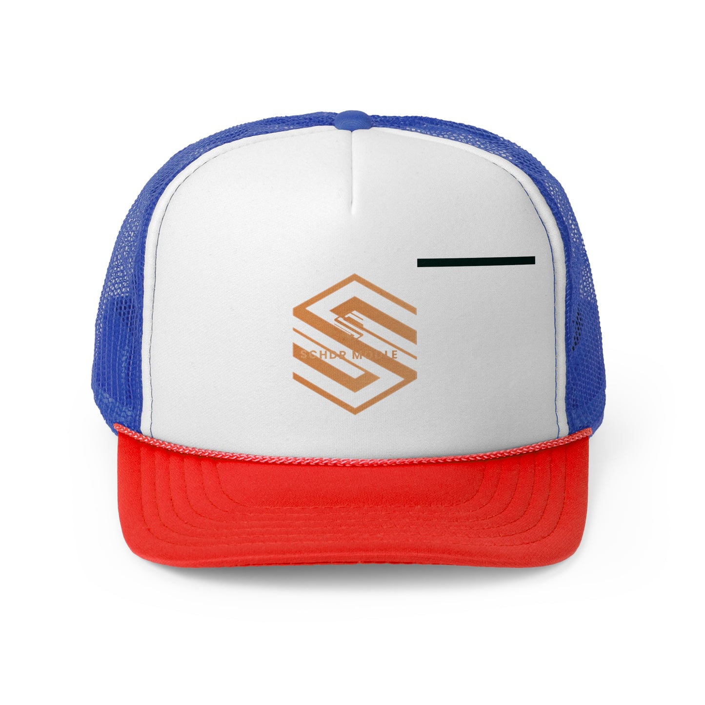 Stylish Trucker Cap with Modern Logo - Perfect for Casual Outings & Sporting Events