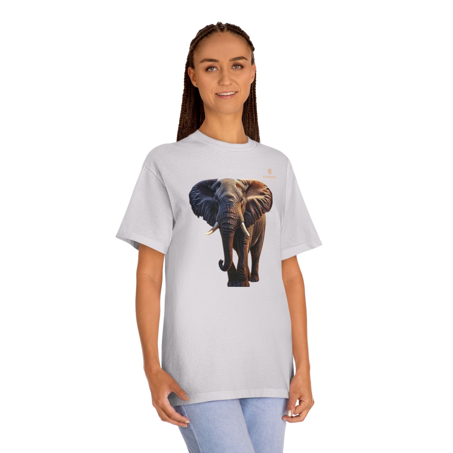 Majestic Elephant Unisex Classic Tee - Nature Lover's T-Shirt