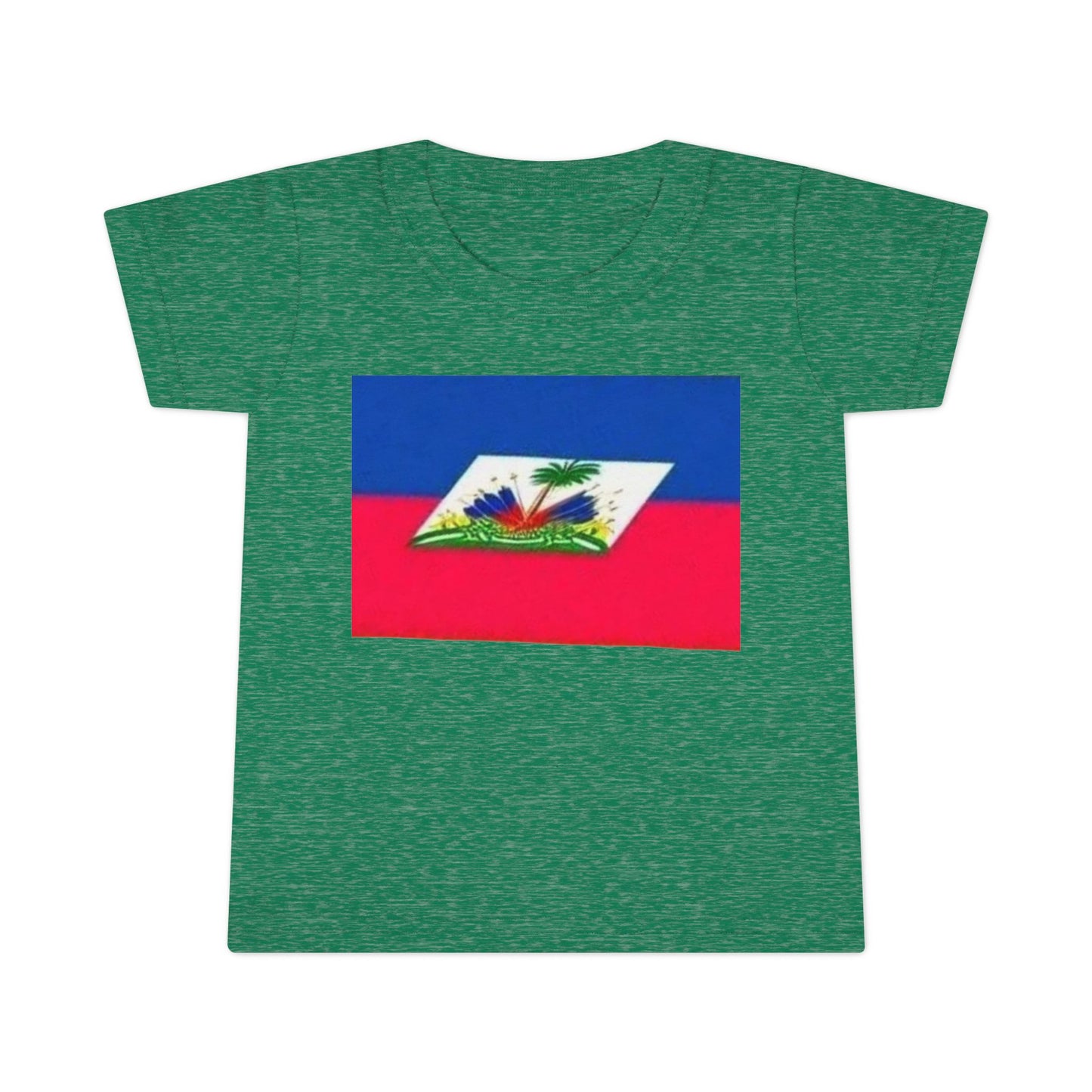 Toddler T-Shirt with Haitian Flag | Fun Kids Apparel for Celebrations