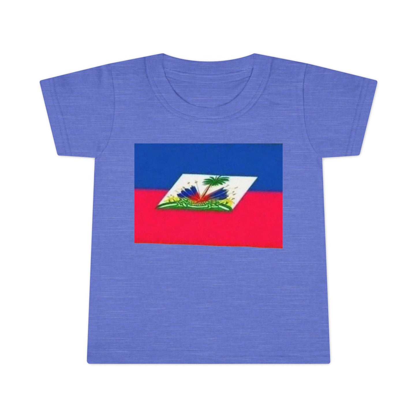 Toddler T-Shirt with Haitian Flag | Fun Kids Apparel for Celebrations