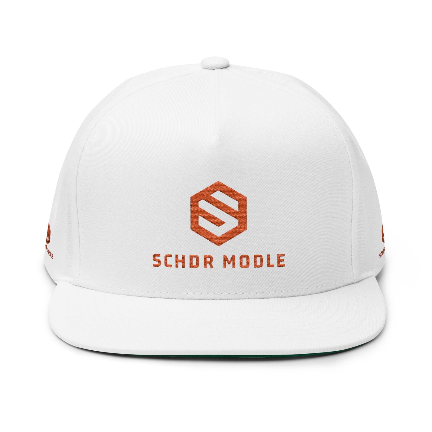 Stylish Flat Bill Cap with Unique Embroidery, Hip Hop Fashion Hat, Streetwear Accessory, Gift for Trendsetters, Unisex Cap