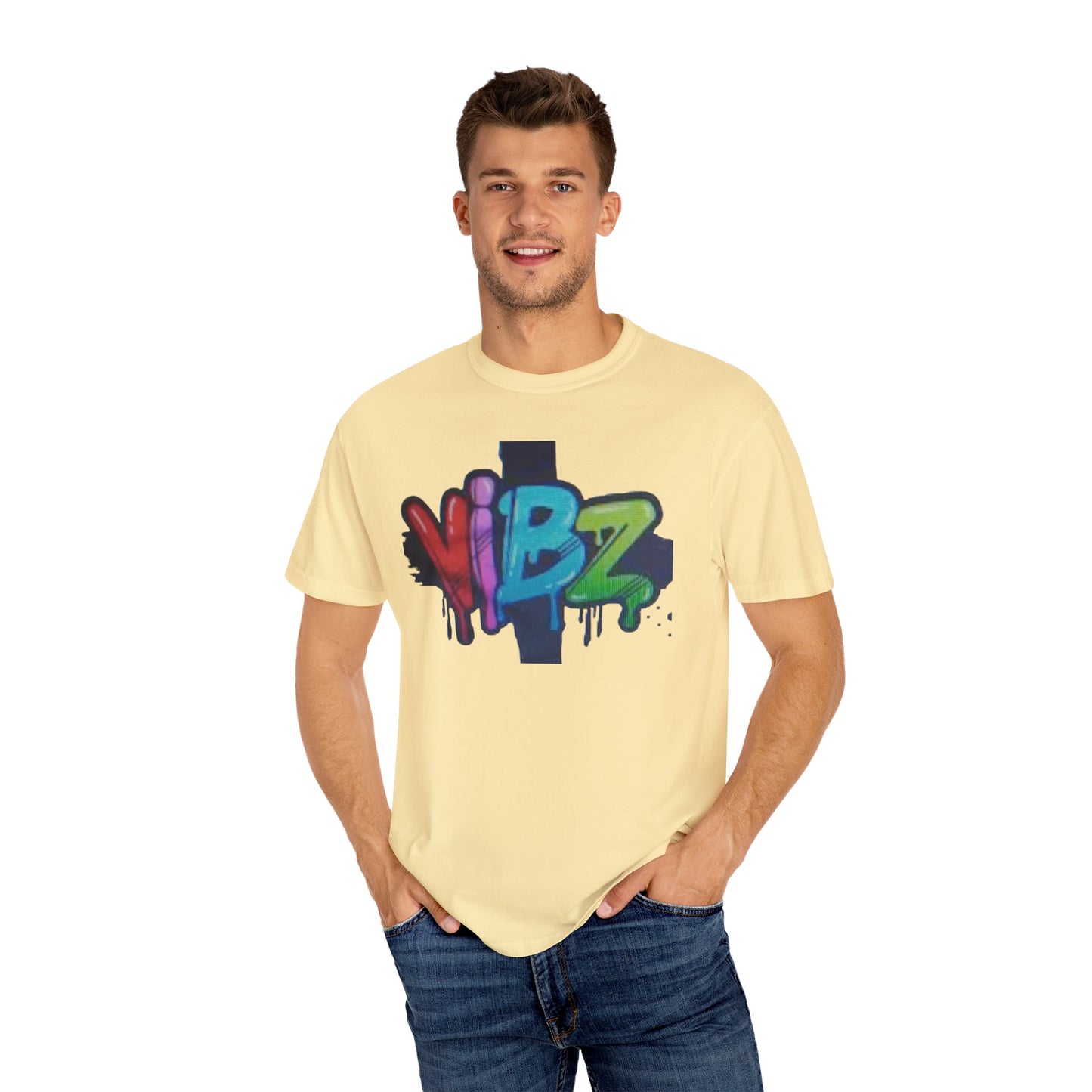 Vibrant Graffiti T-Shirt for Creative Souls, Unisex Shirt, Streetwear Essentials, Summer Vibes T-Shirt, Graphic Tee for Parties, Casual Wear