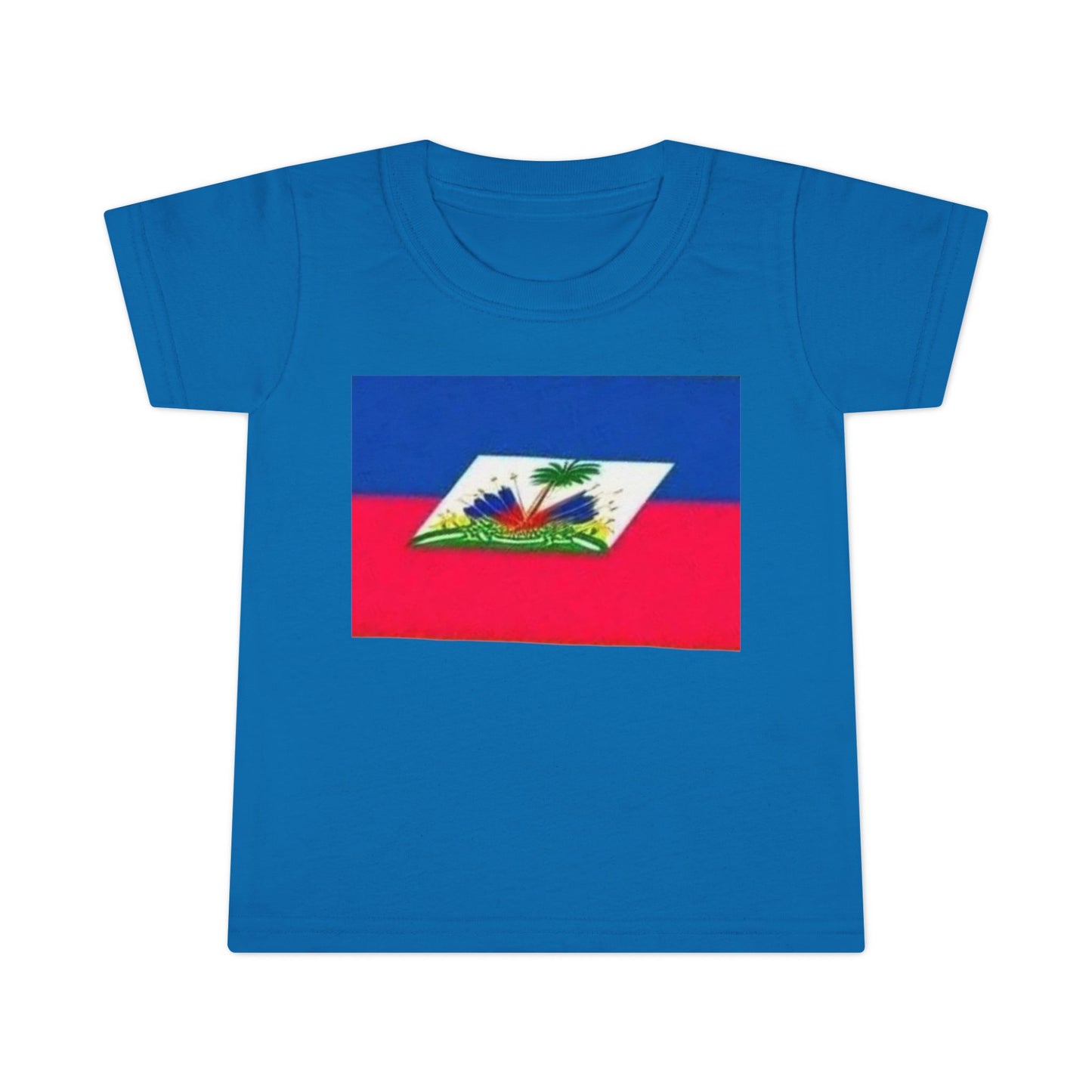 Toddler T-Shirt with Haitian Flag | Fun Kids Apparel for Celebrations