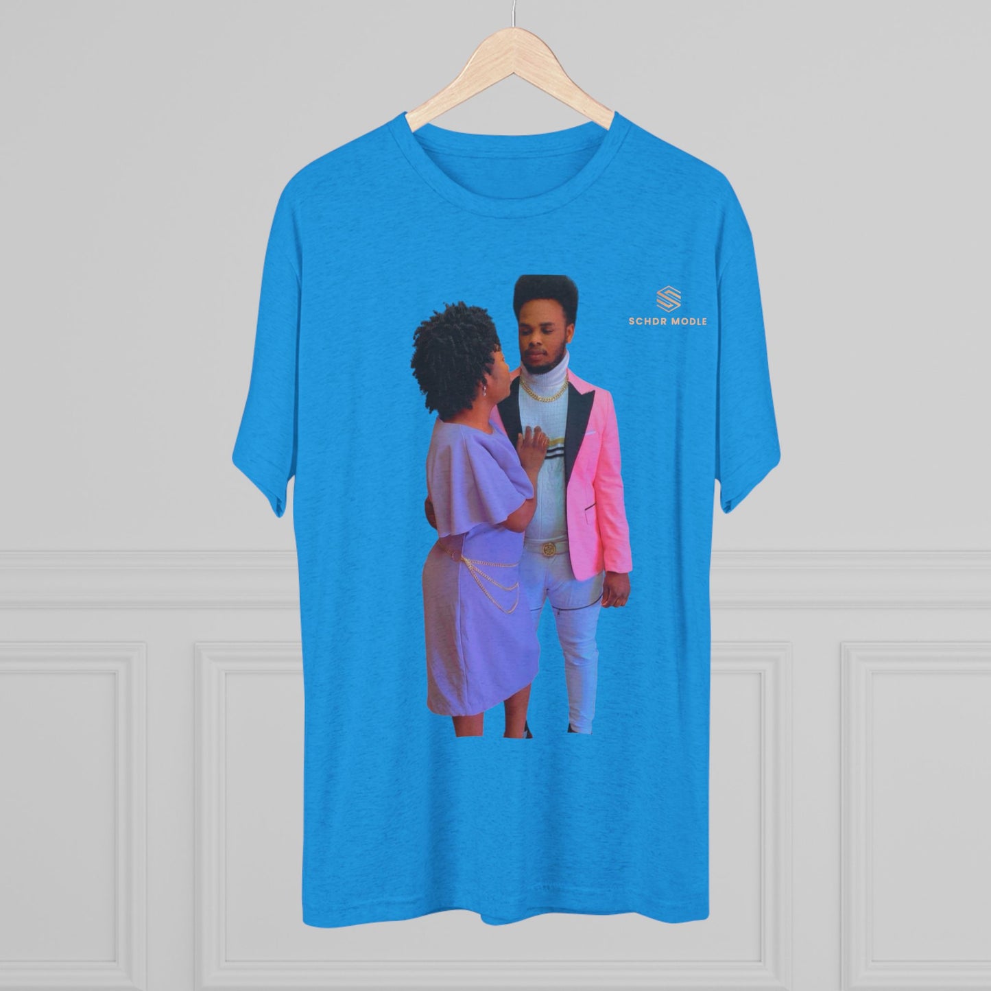 Family Love Tri-Blend Crew Tee - Unisex Vintage Style Shirt