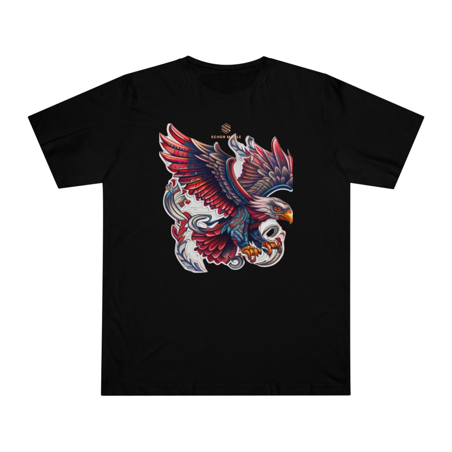 Eagle Emblem Unisex T-Shirt, Graphic Tee, Animal Lover Shirt, Gift for Nature Enthusiasts, Patriotic Apparel, Unique Casual Wear