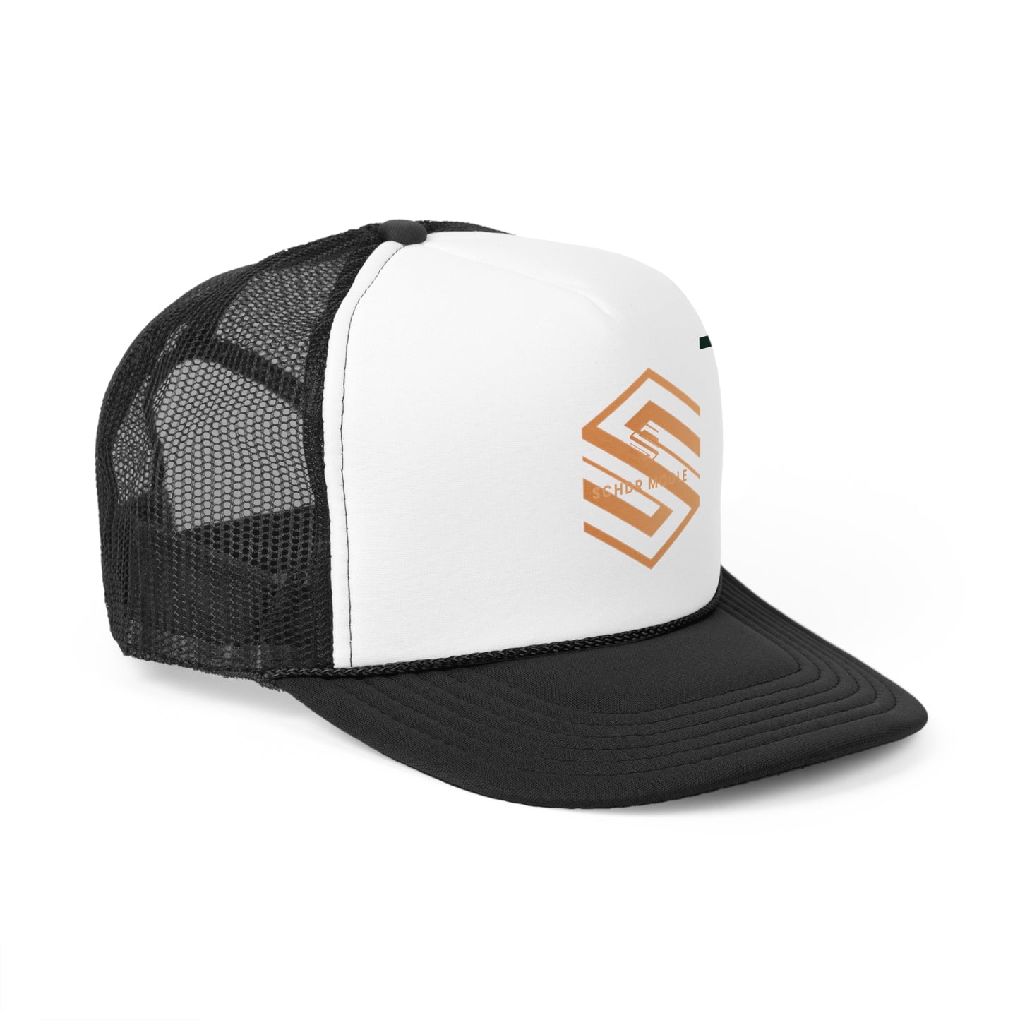 Stylish Trucker Cap with Modern Logo - Perfect for Casual Outings & Sporting Events