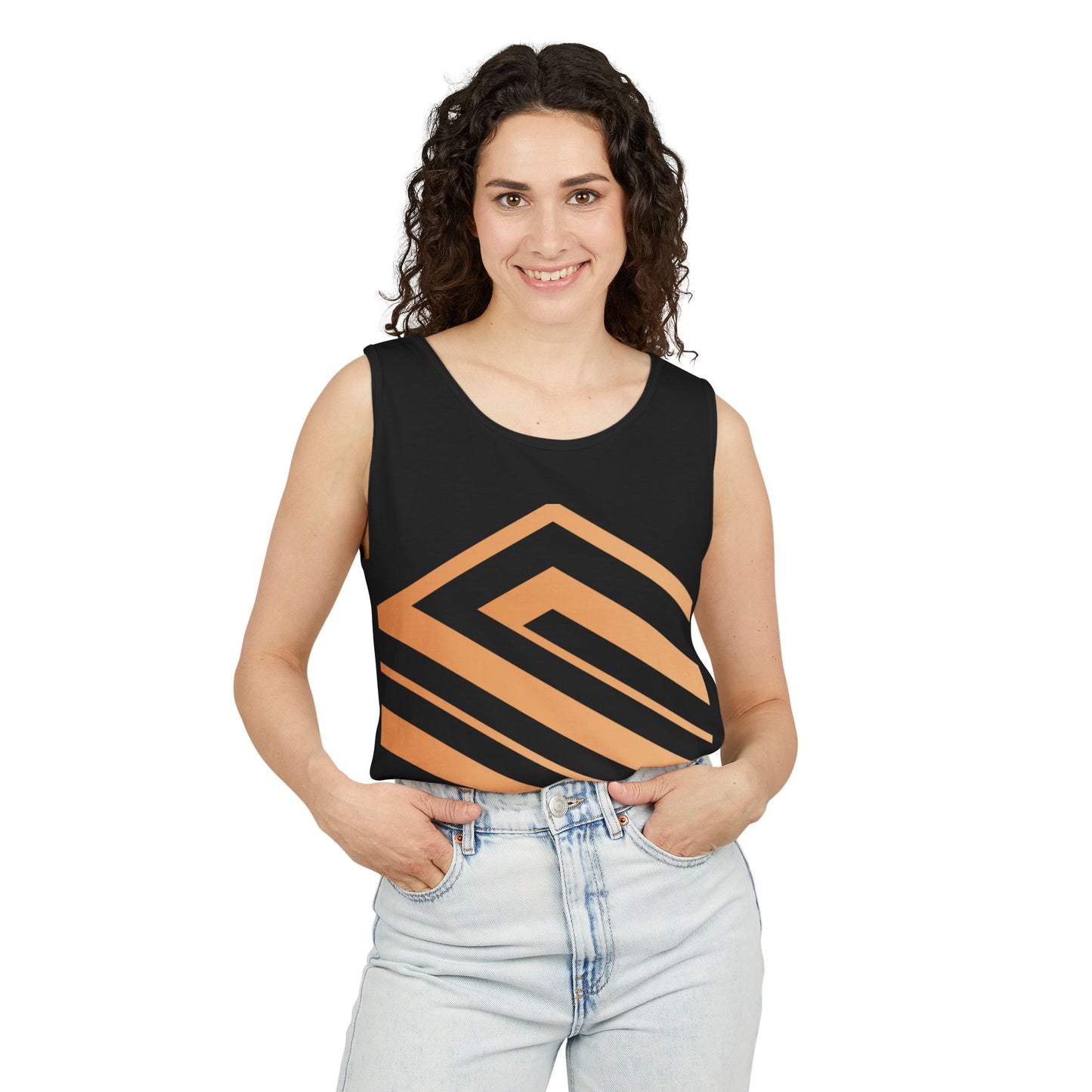 Majestic Lion Unisex Garment-Dyed Tank Top | Bold Wildlife Shirt for Summer Adventures