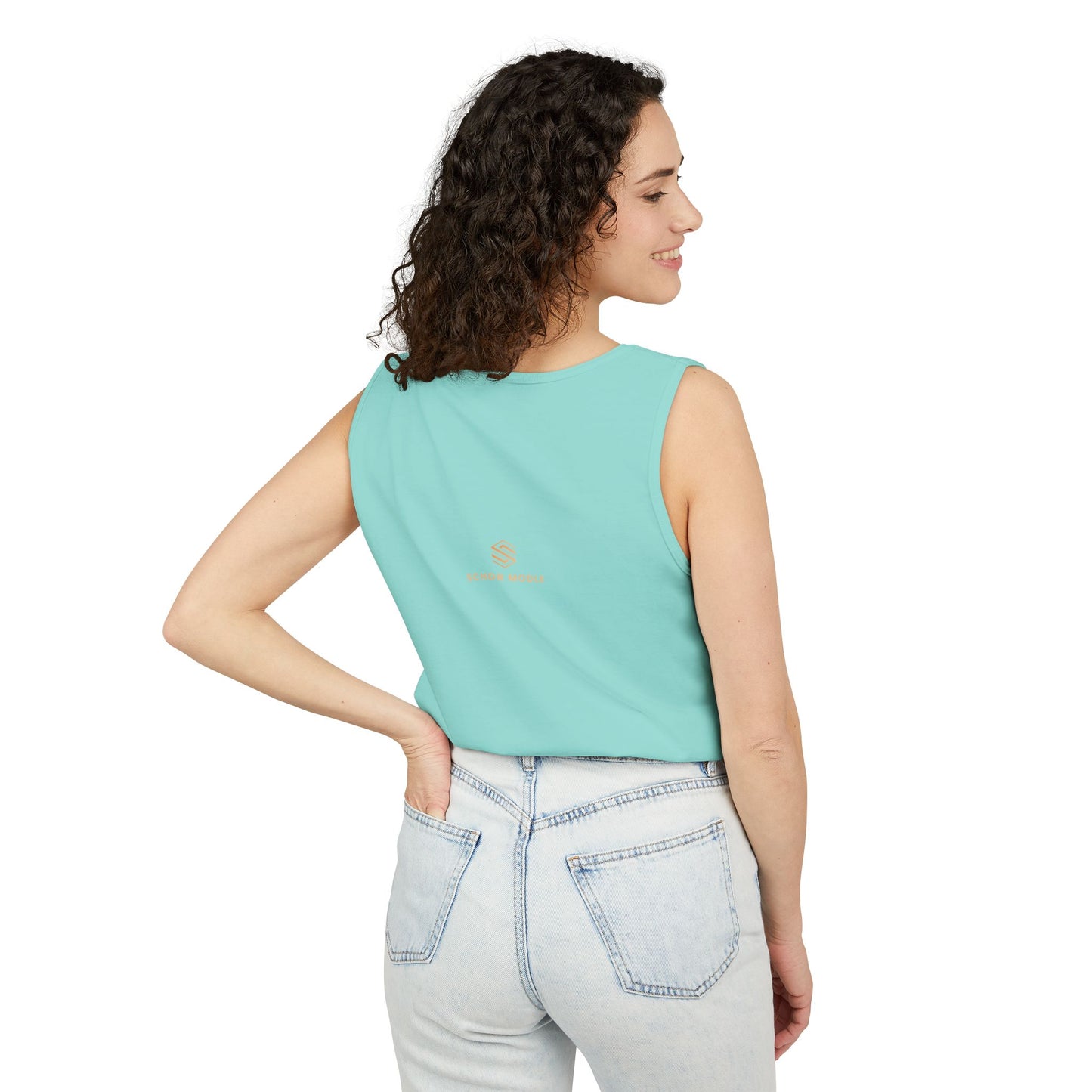 Majestic Lion Unisex Garment-Dyed Tank Top | Bold Wildlife Shirt for Summer Adventures