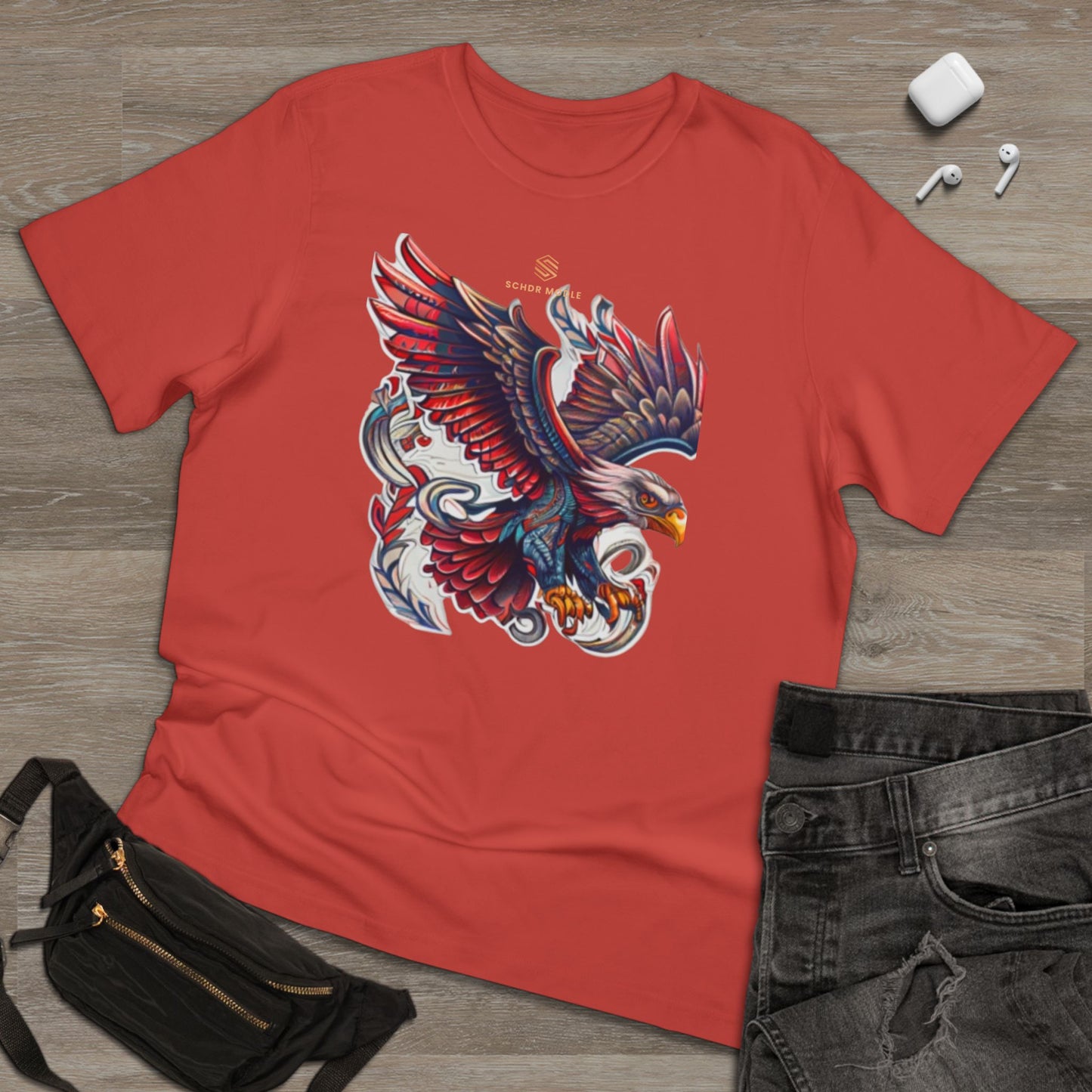 Eagle Emblem Unisex T-Shirt, Graphic Tee, Animal Lover Shirt, Gift for Nature Enthusiasts, Patriotic Apparel, Unique Casual Wear