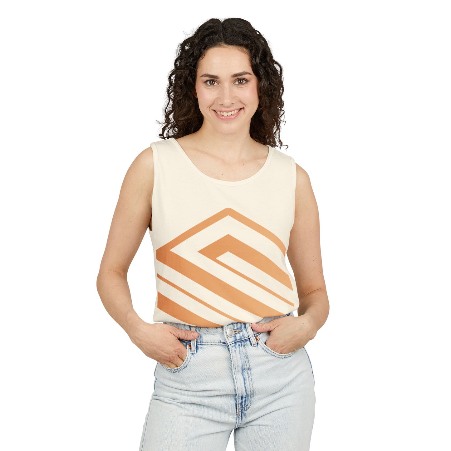 Majestic Lion Unisex Garment-Dyed Tank Top | Bold Wildlife Shirt for Summer Adventures