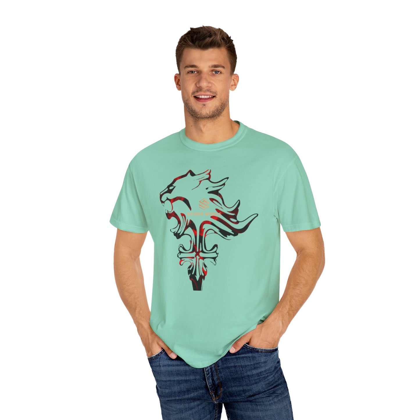Bold Lion Graphic Unisex T-Shirt, Casual Wear, Street Style, Gift for Men or Women, Unique Apparel, Perfect for Festivals