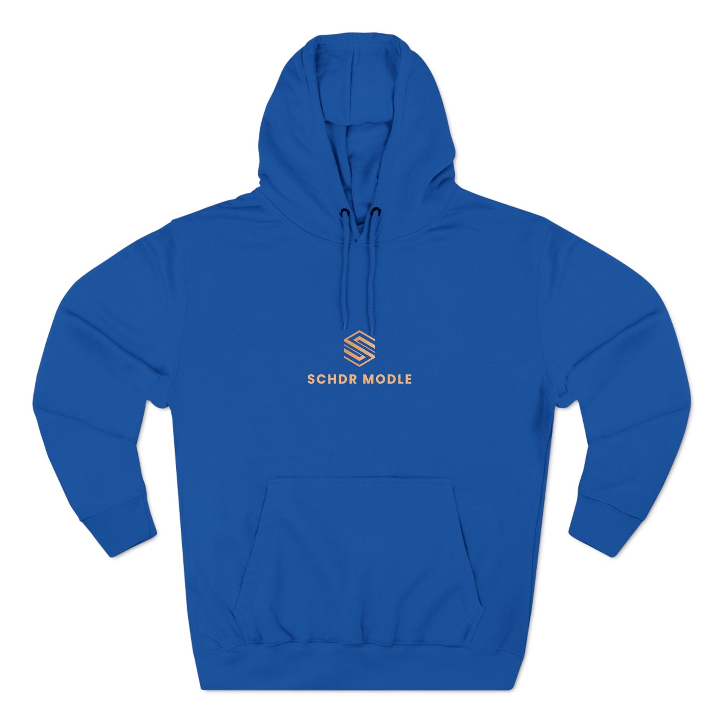 Minimalist Three-Panel Fleece Hoodie - SCHDR MODE