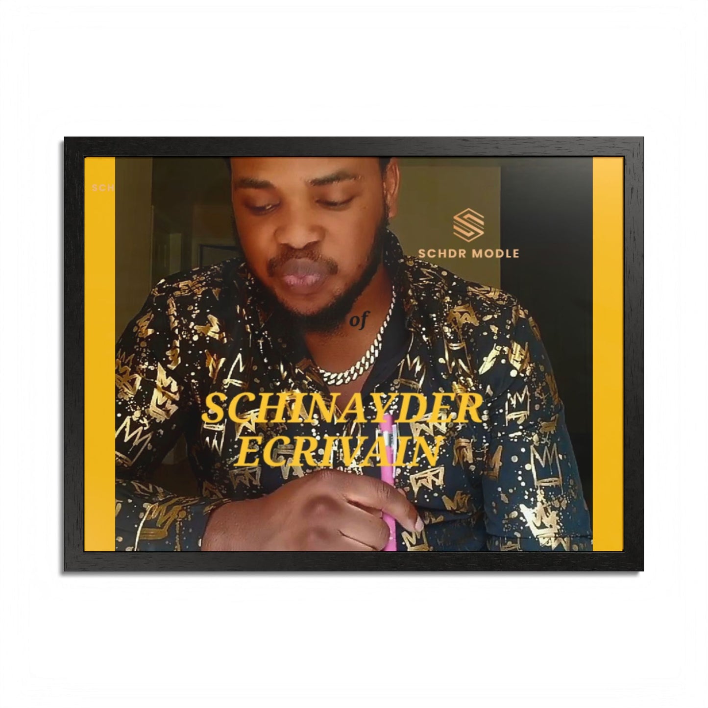 Framed Poster, Multi-Color