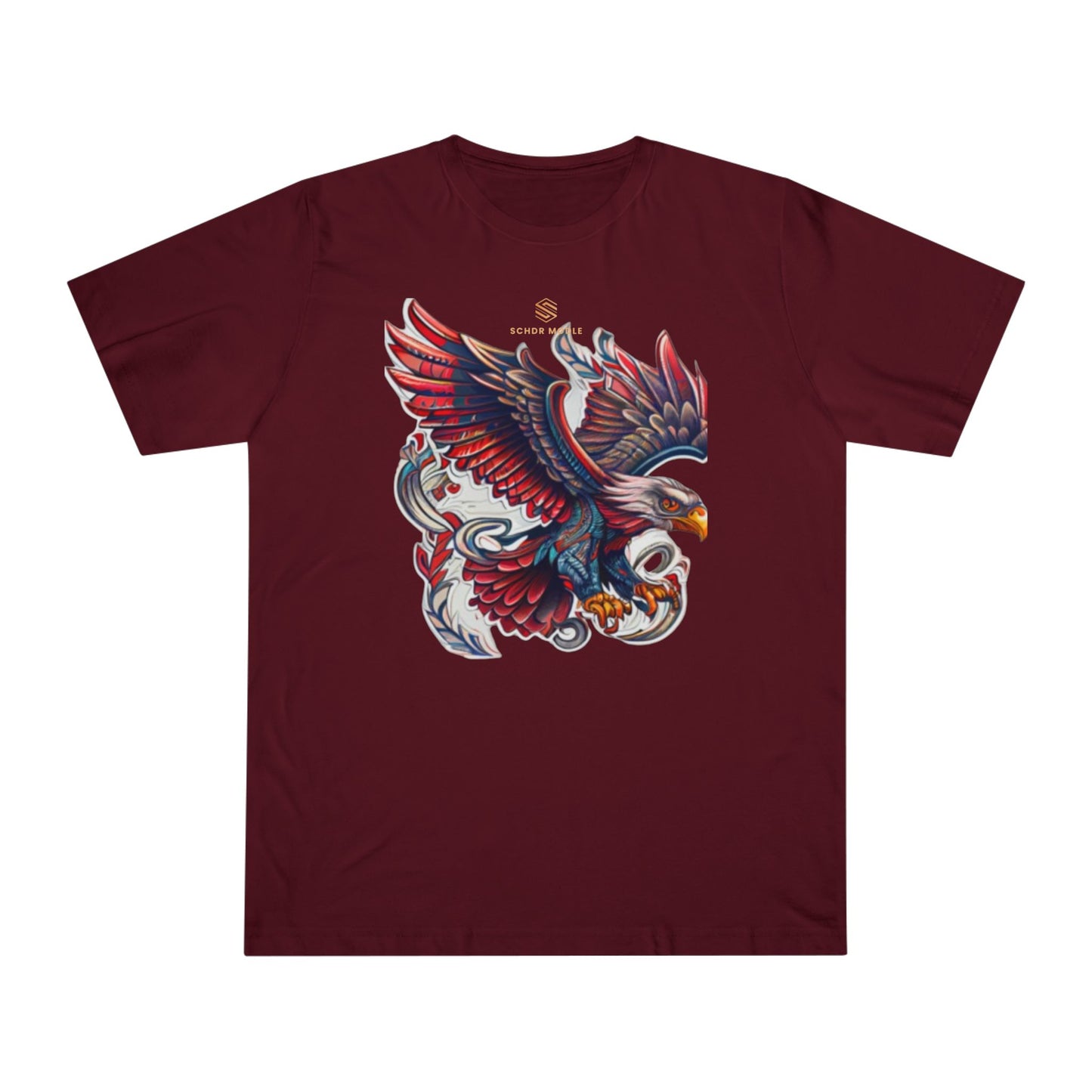 Eagle Emblem Unisex T-Shirt, Graphic Tee, Animal Lover Shirt, Gift for Nature Enthusiasts, Patriotic Apparel, Unique Casual Wear