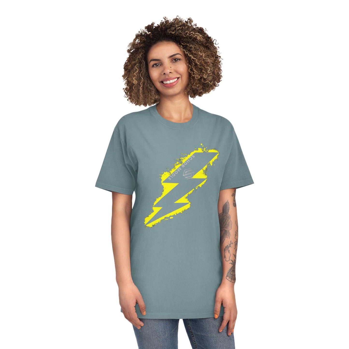 Unisex Lightning Bolt Shirt, Casual Wear, Graphic Tee, Summer Fashion, Gift for Him/Her/Teens, Festival Wear, Street Style